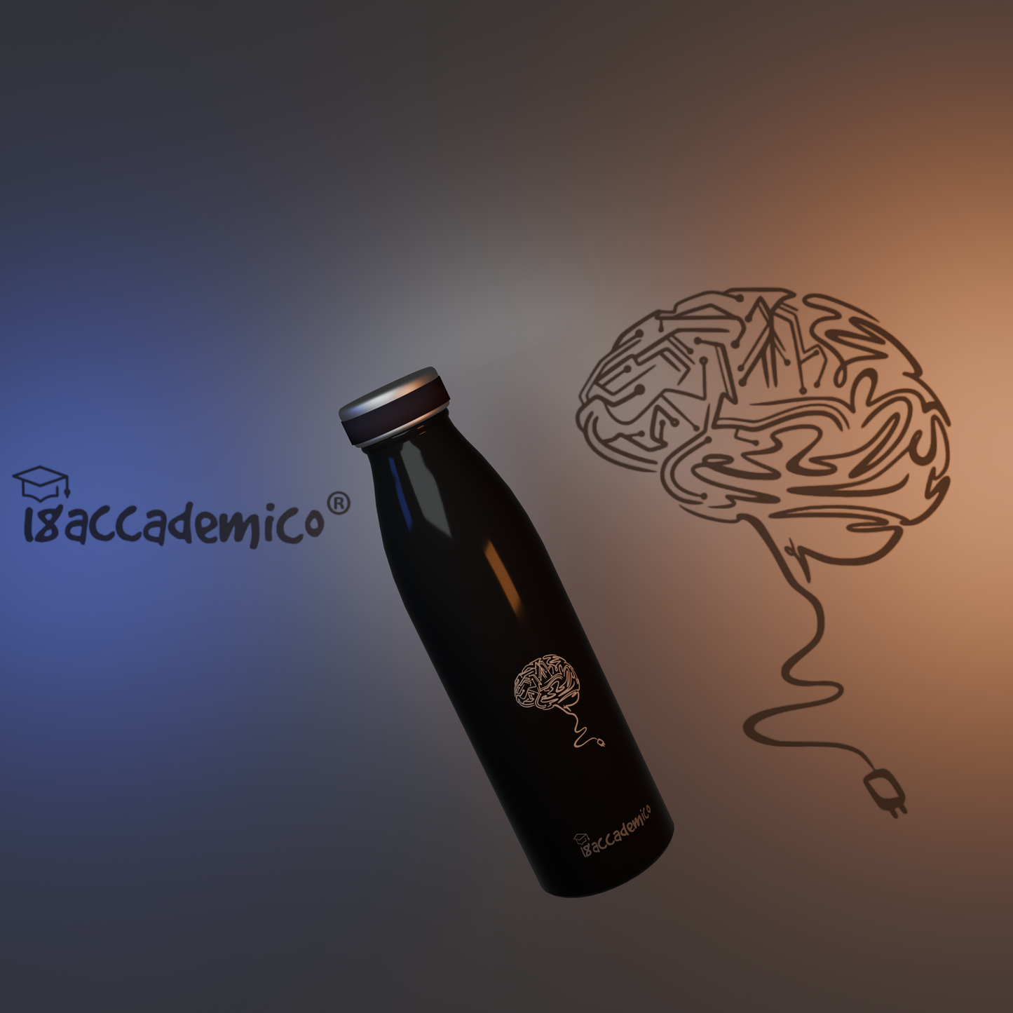 CircuitBrain Water Bottle