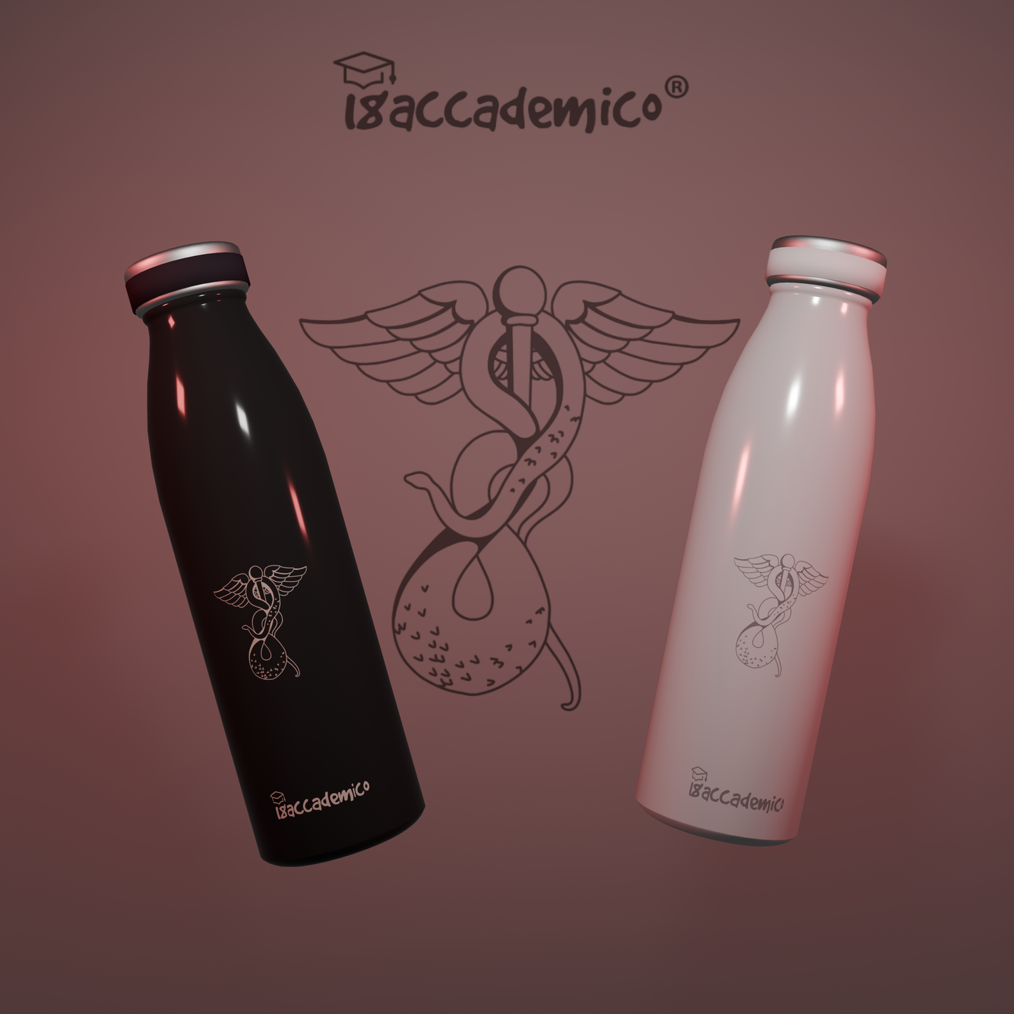 Caduceus Water Bottle