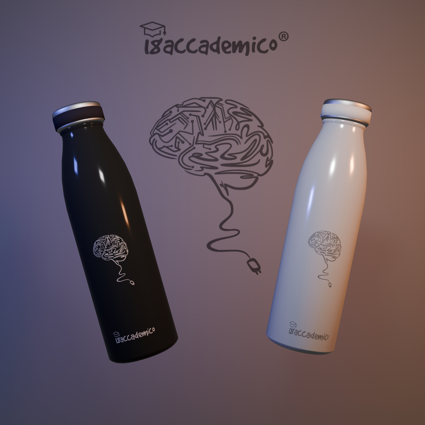 CircuitBrain Water Bottle