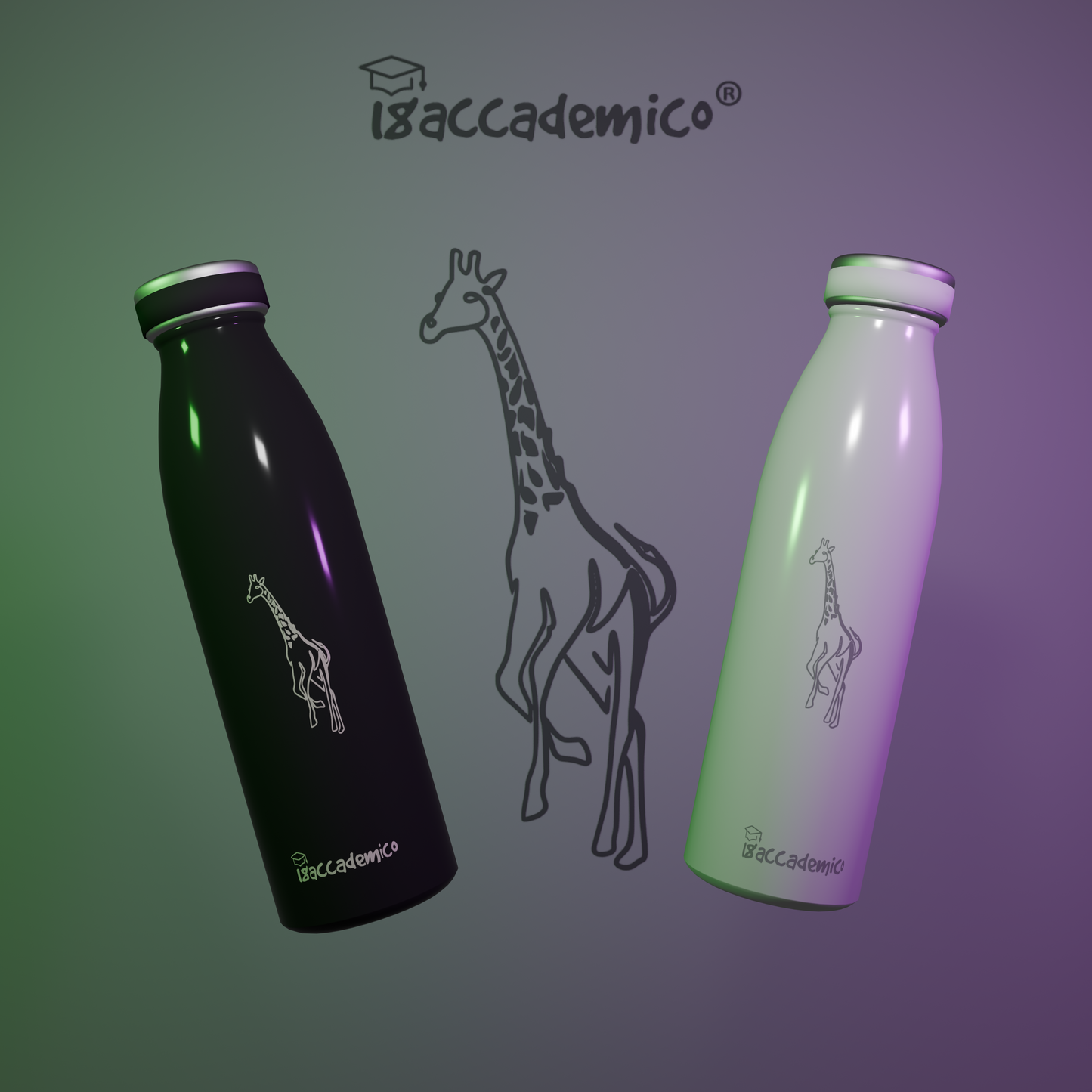 Giraffe Water Bottle