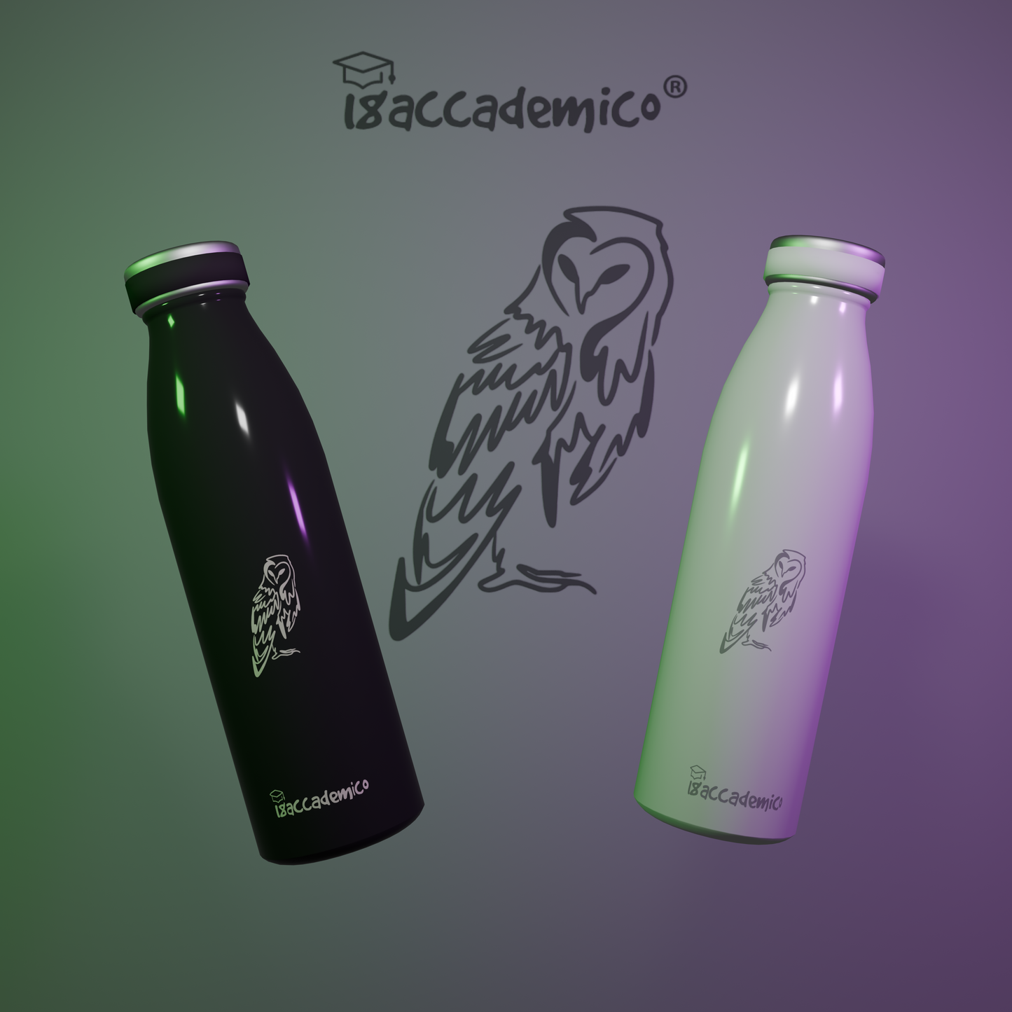 Owl Water Bottle