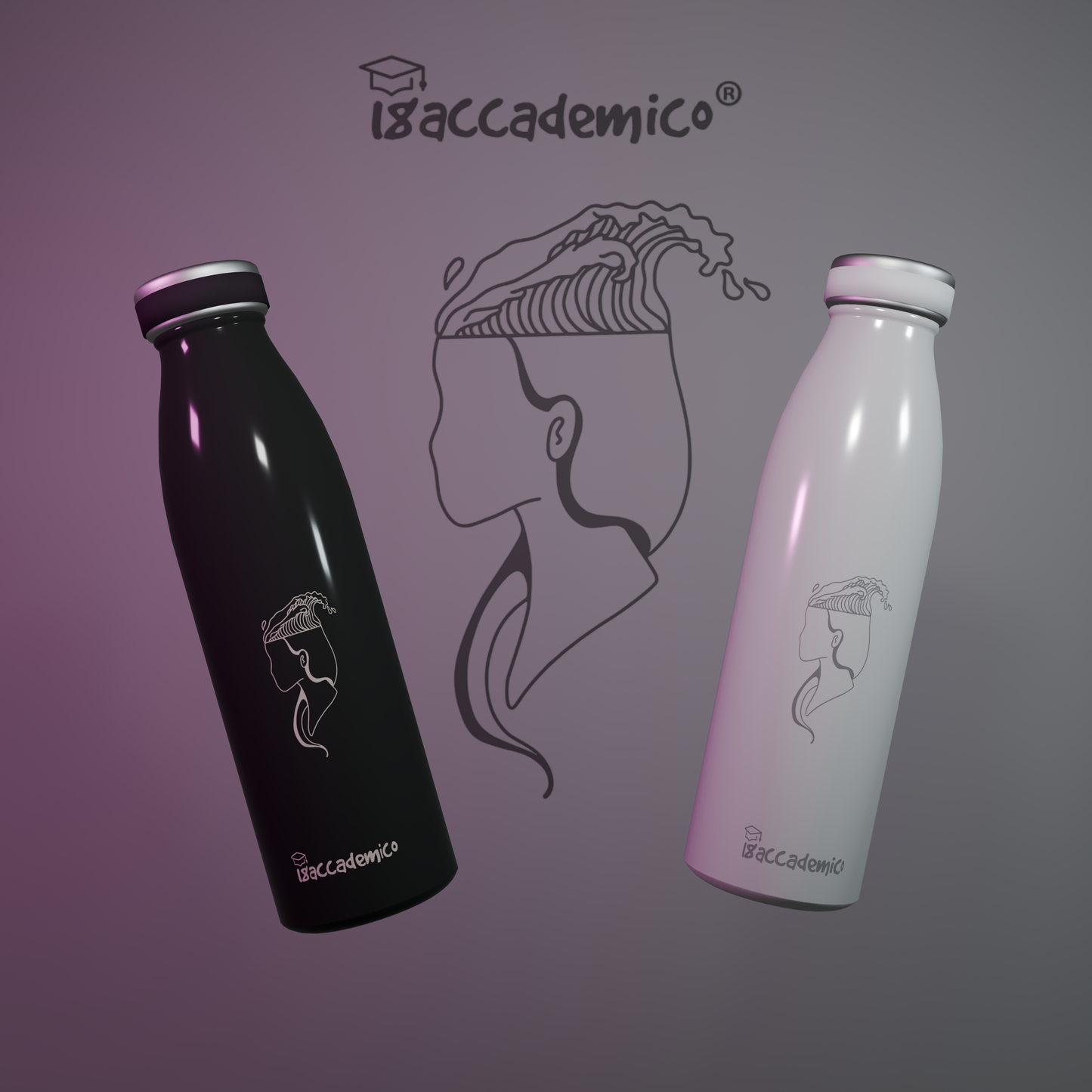 WaveHead Water Bottle