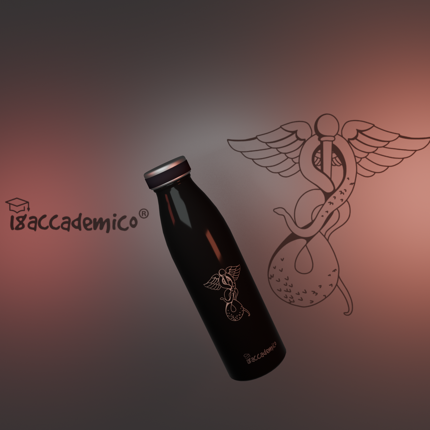 Caduceus Water Bottle