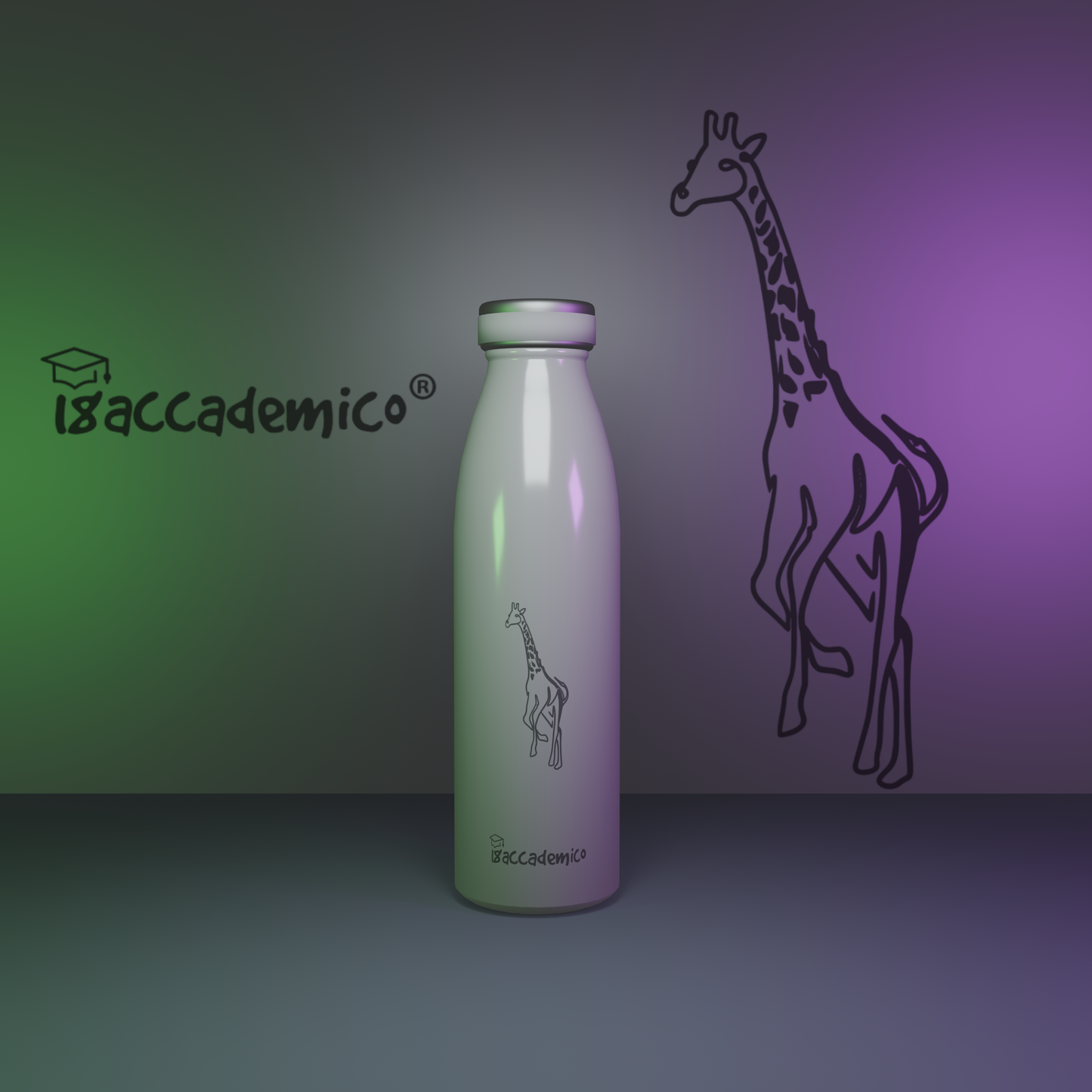 Giraffe Water Bottle